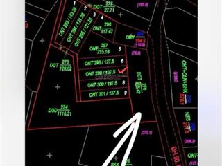 Đất gần trường học cấp 1,2 tiện ích xung quanh, diện tích 137,5m2