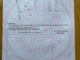 Đất thổ cư giá tốt tại đại lộ thăng long, ngọc liệp, quốc oai, hà nội, 110m2