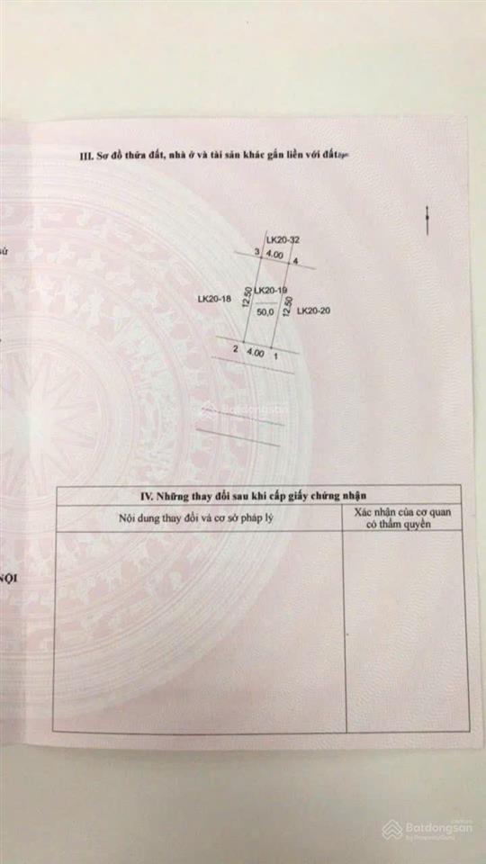 Bán đất phân lô lk2019 khu dịch vụ 2 đồng mai, hà đông  ô tô đỗ cửa  sát ql6 & vành đai 4