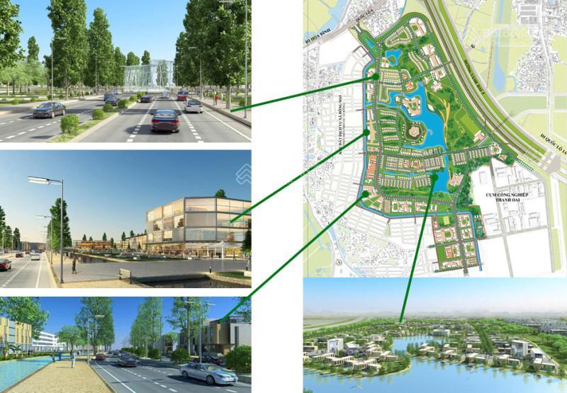 Bán đất phân lô lk4  30 khu dịch vụ 3 đồng mai, hà đông 50m²  cách 2 lô ra kđt sinh thái 226ha