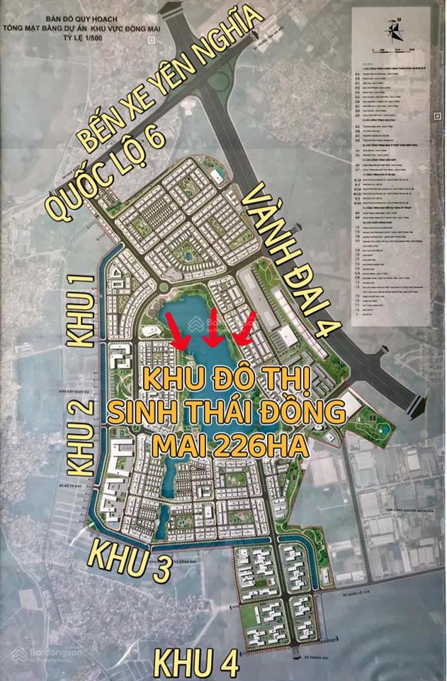 Bán đất phân lô lk4  30 khu dịch vụ 3 đồng mai, hà đông 50m²  cách 2 lô ra kđt sinh thái 226ha