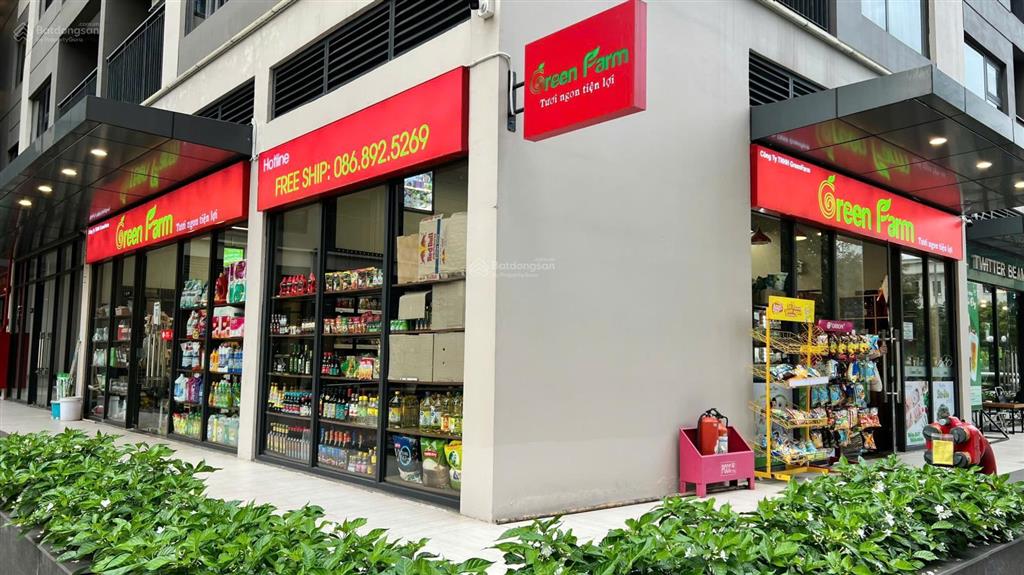 Bán shop mặt sảnh giá chỉ 113tr/m2  sẵn dòng tiền 50tr/tháng mặt đường 52m trực diện vinuni