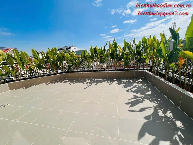 Siêu phẩm villa góc, sân vườn thảo điền 142.9m2, 4pn, view lm81 giá tốt