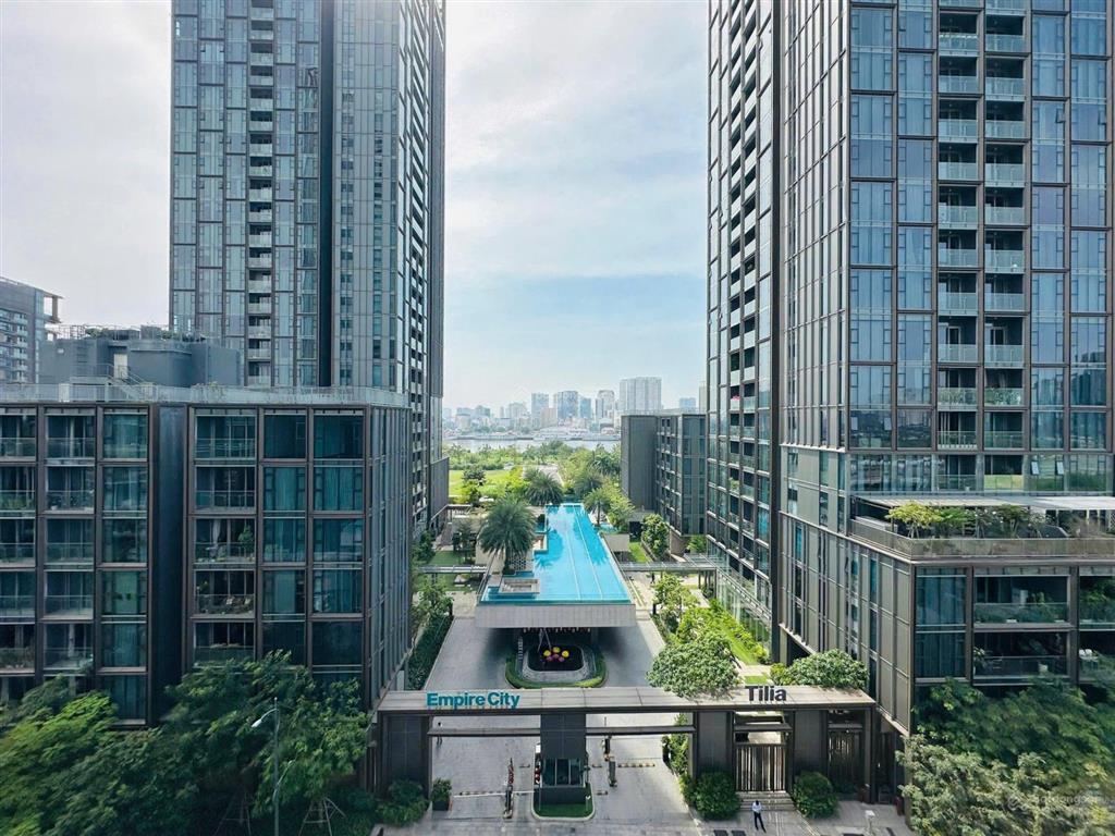 Cho thuê empire city  căn 3pn full nội thất, 127m²  giá tốt 55 triệu/tháng