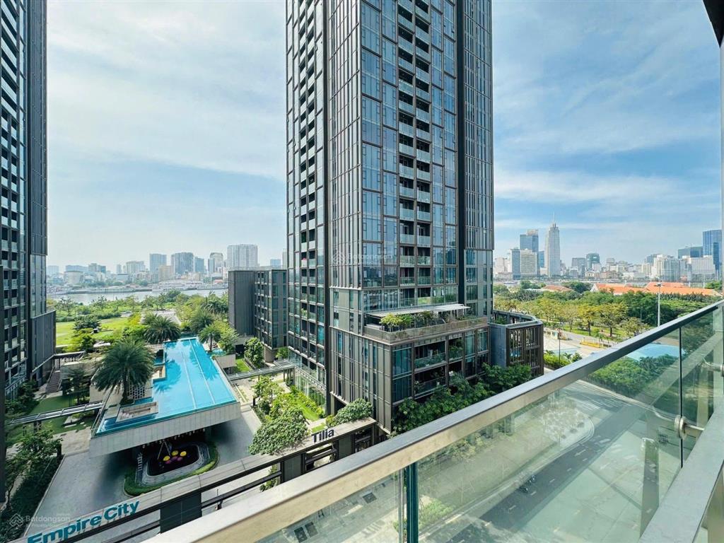 Cho thuê empire city  căn 3pn full nội thất, 127m²  giá tốt 55 triệu/tháng