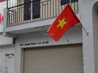 Bán nhà hẻm xe hơi quang trung, p10, gò vấp gần mặt tiền, sổ riêng  3 tỷ 500 triệu