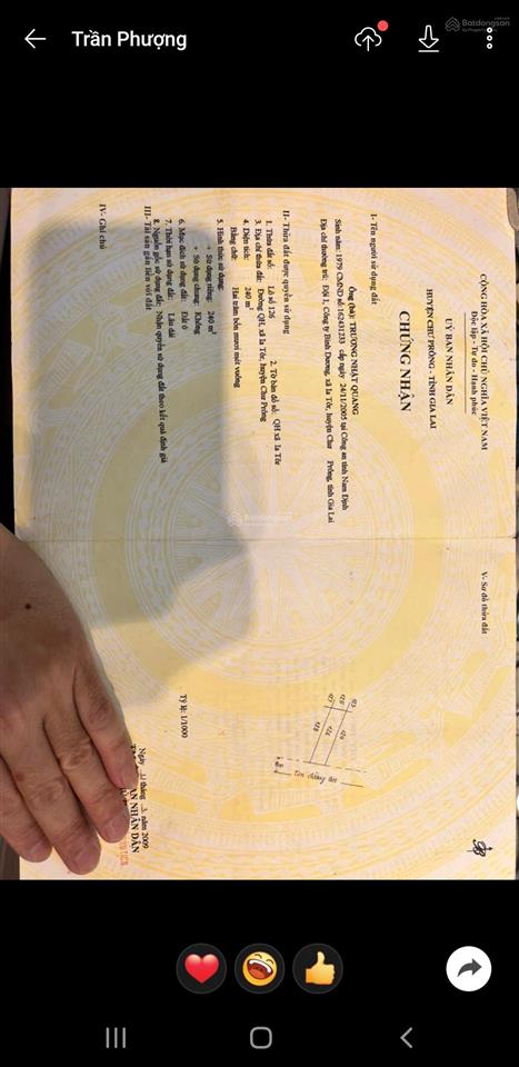 Đất full thổ cư có giếng nước, gần quán cafe lê house