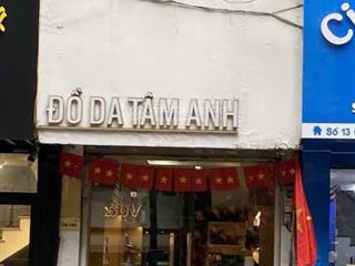 Cho thuê mặt bằng kinh doanh 30m tầng 1 mặt tiền 3m phố quán thánh