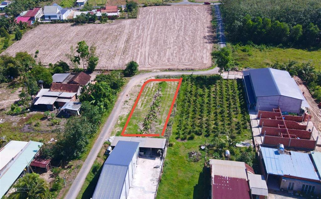 Bán lô đất 63,5m2 full thổ cư giá 395tr gần kcn phước đông, gò dầu, tây ninh