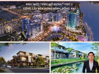 Bán nhà phố vườn ven sông đồng nai giá từ 7,2 tỷ/căn  tt 10% kí hđmb  nhận nhà tháng 11/2026