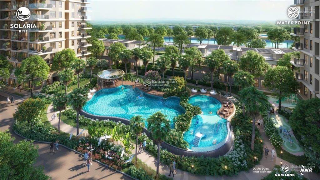 Chỉ 36tr/m² sở hữu căn hộ chuẩn resort, nằm trong quần thể đại đô thị water point cđt nam long