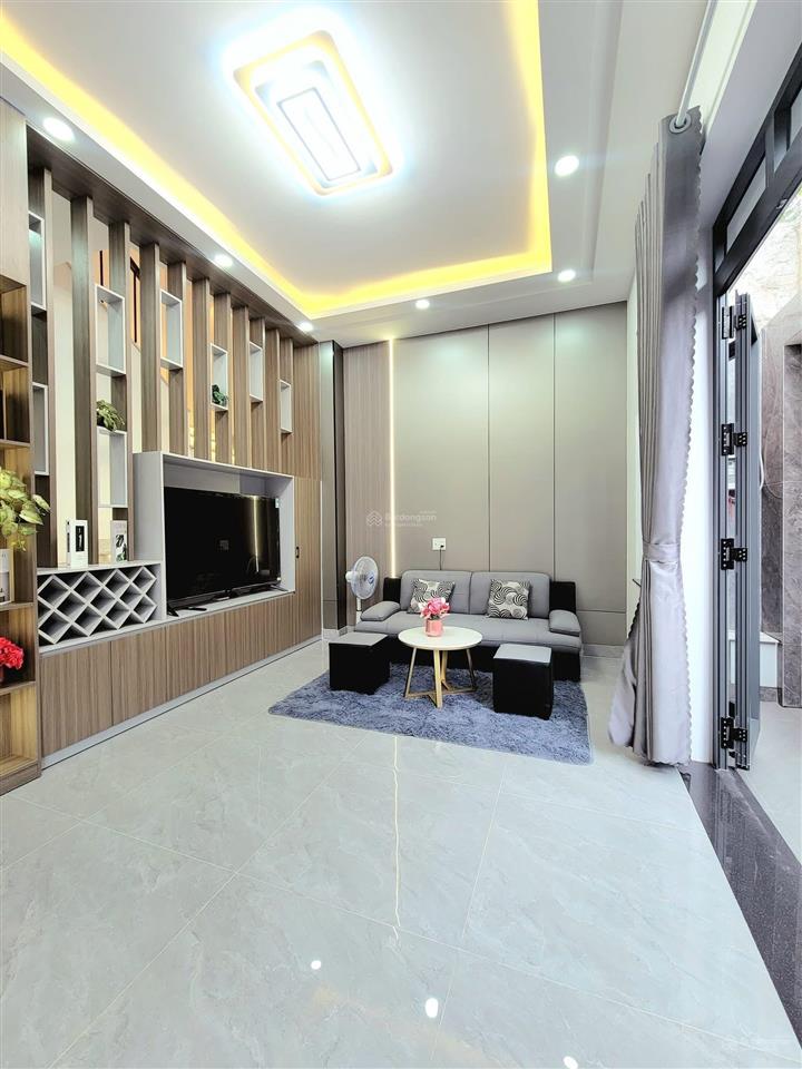 Bán nhà hẻm xe hơi ( 5x17 ) ~ 130tr/m2 đất nguyễn cửu vân gần cầu thị nghè 4pn4wc bình thạnh