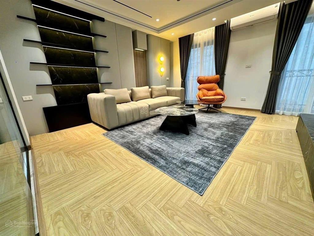 Thang máy, ô tô đỗ cửa, hoàng mai 2 thoáng, 8p kk, dt 40 triệu/tháng pccc đầy đủ, sđcc, 50m2*5t