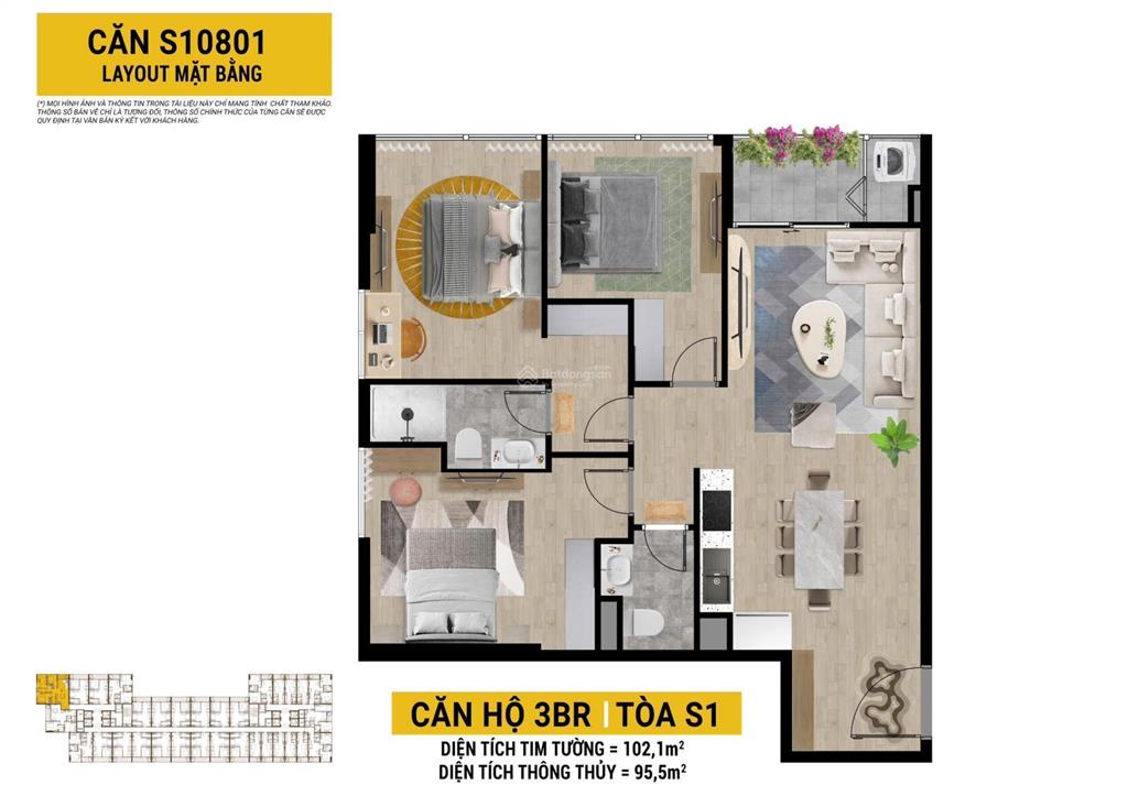 Nhà 3 ngủ hơn 5 tỷ ở đây mới có