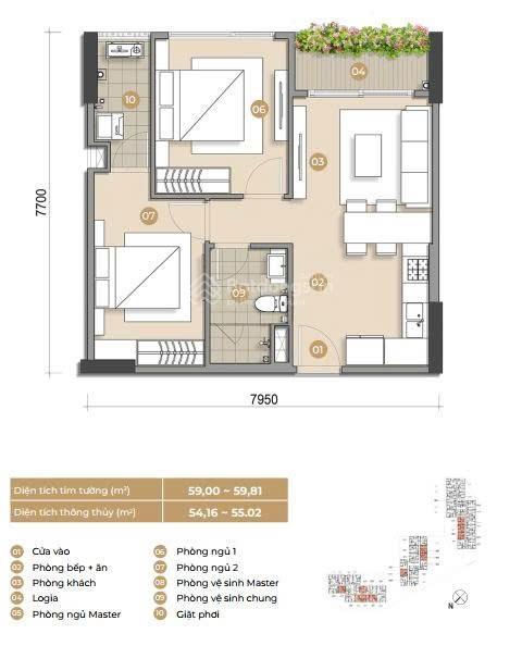 4.25 tỷ| chiết khấu 13.5 % | ưu đãi khủng có giới hạn mở bán đợt đầu tháp tc2 trellia cove