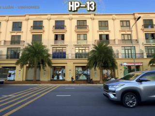 Shophouse giá 8.9 tỷ rẻ nhất sót lại trục đường 40m ngay cổng chào vinhomes vũ yên. khu vực sầm uất