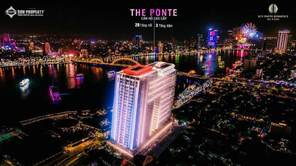 Bán shophouse khối đế sun ponte residence không chênh sản phẩm giới hạn,tiềm năng sinh lời cao!