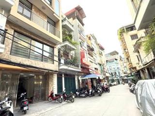 Bán siêu phẩm mặt phố thịnh quang  100m2 xây 9 tầng 13p thang máy  đường ô tô tránh kinh doanh