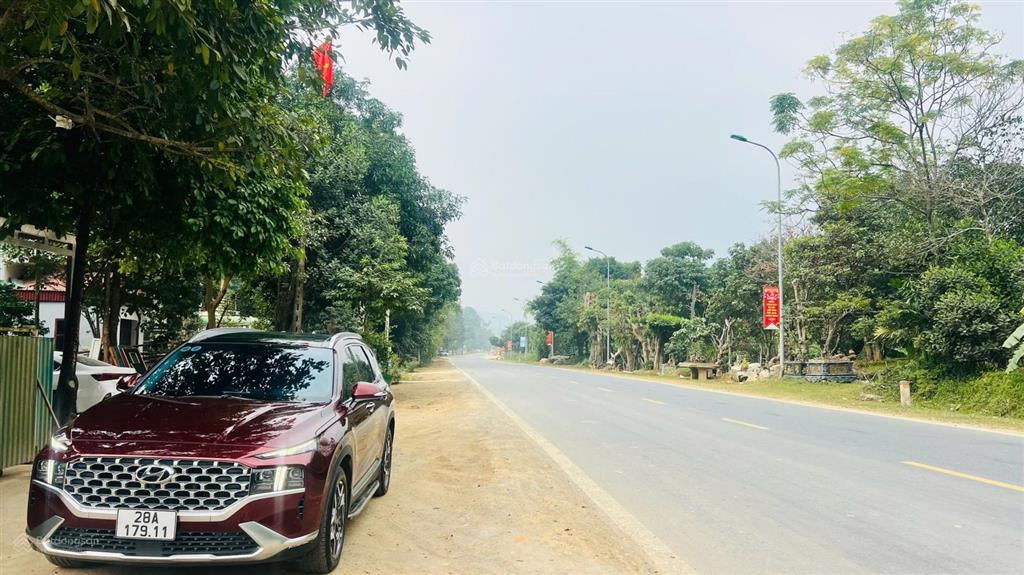 Bán đất mặt đường quốc lộ 6 tại lâm sơn