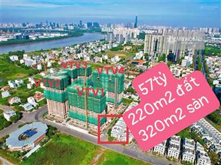 Biệt thự song lập góc 2 mặt tiền lâm quang ky, p. thạnh mỹ lợi, q2, dt 220m2  sổ hồng riêng