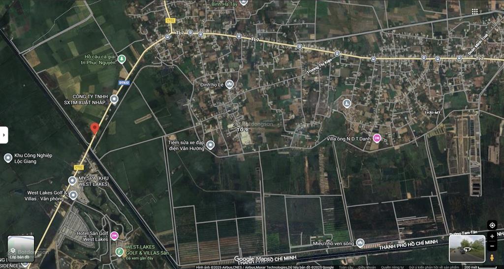 Đất 5x36m mặt tiền tl7 1.8 tỷ, tiềm năng đầu tư khi liền kề các dự án lớn