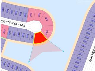 Duy nhất căn đơn lập rẻ quạt vipp sở hữu bãi biển riêng + nở hậu + khu compund riêng biệt. giá rẻ