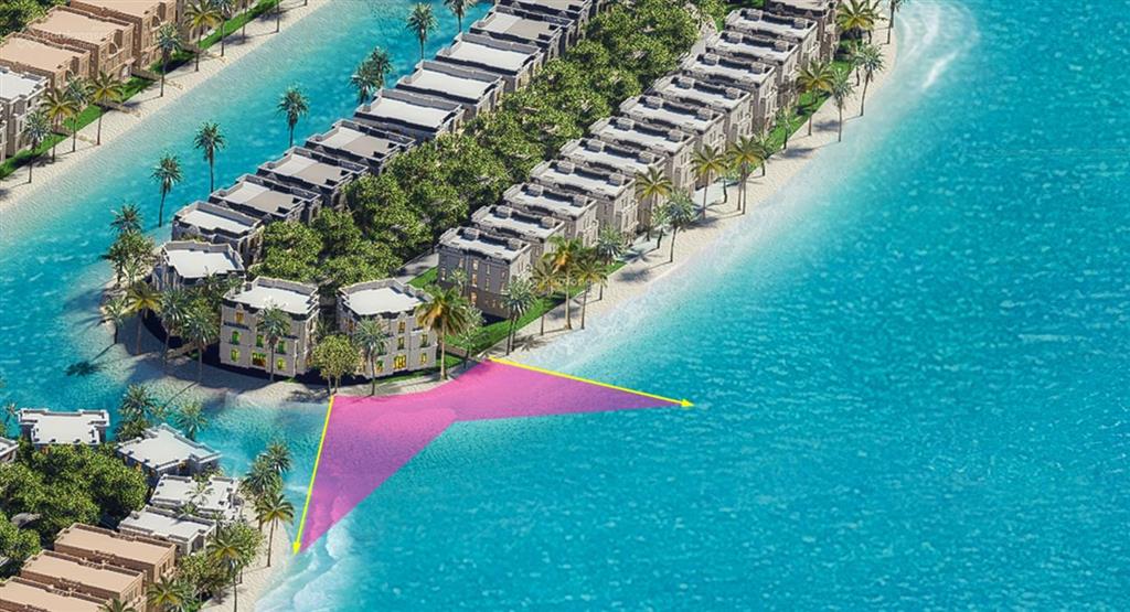 Duy nhất căn đơn lập rẻ quạt vipp sở hữu bãi biển riêng + nở hậu + khu compund riêng biệt. giá rẻ