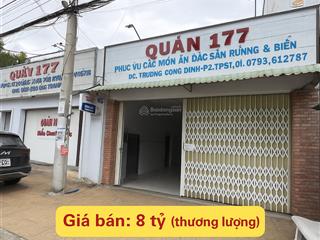 Bán nhà chính chủ 3 căn liền kề mặt tiền trương công định trung tâm tp. sóc trăng