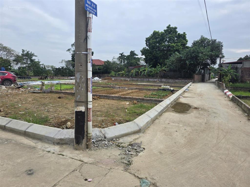 Lô góc 2 mặt tiền đất phú cát khu công nghệ cao hòa lạc giá rất tốt