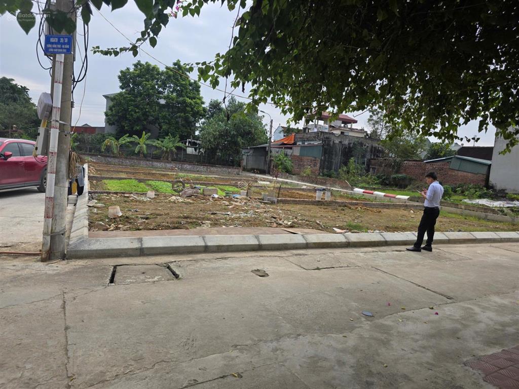 Lô góc 2 mặt tiền đất phú cát khu công nghệ cao hòa lạc giá rất tốt