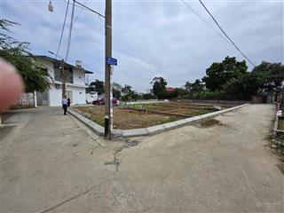 Lô góc 2 mặt tiền đất phú cát khu công nghệ cao hòa lạc giá rất tốt