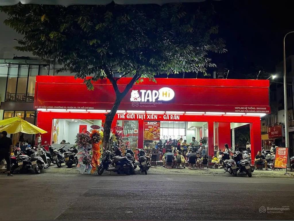 Góc 2mt cách mạng tháng tám + hòa hưng  96m2  ngang khủng 15m  hđt 98tr/tháng  chỉ 33 tỷ