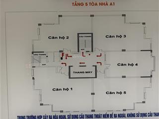 Bán căn hộ 2pn, 58.6m2, 4 tỷ tại resco cổ nhuế, bắc từ liêm, hà nội, hàng hiếm uy tín