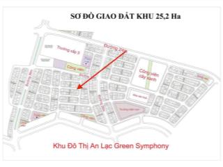 Chính chủ gửi bán lô đất 109.2m2, mt 9,51m siêu đẹp, gần công viên, trường học, khu 25ha vân canh