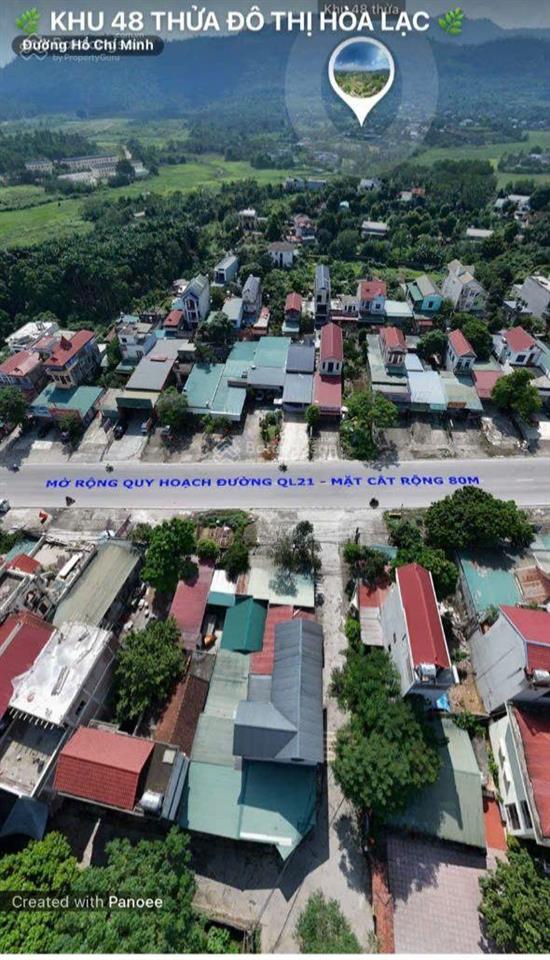 Bán đất nền 100m2 tại đường 21a, phú cát, hà nội, 2,5 tỷ