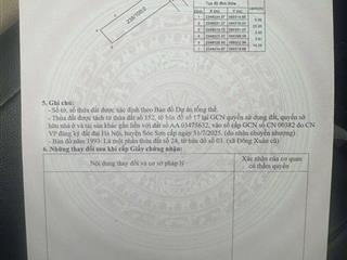 Bán đất tại đông xuân, 29 triệu / m2, 100 m2, pháp lý đầy đủ