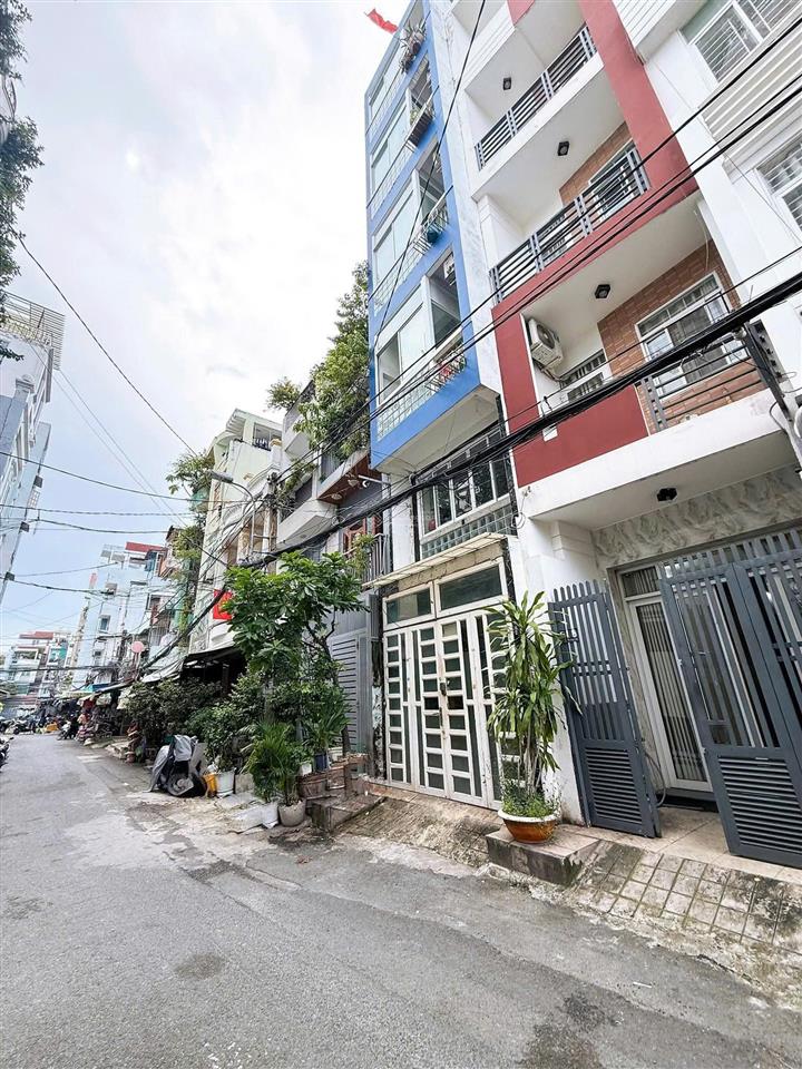 Bán gấp nhà hxh phùng tá chu, 64m2, 5 tầng btct, 5 pn, sân thượng, tiện cho thuê, giáp quận 6