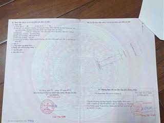 Tôi chính chủ cần bán lô mặt tiền võ nguyên giáp, khuê mỹ, ngũ hành sơn