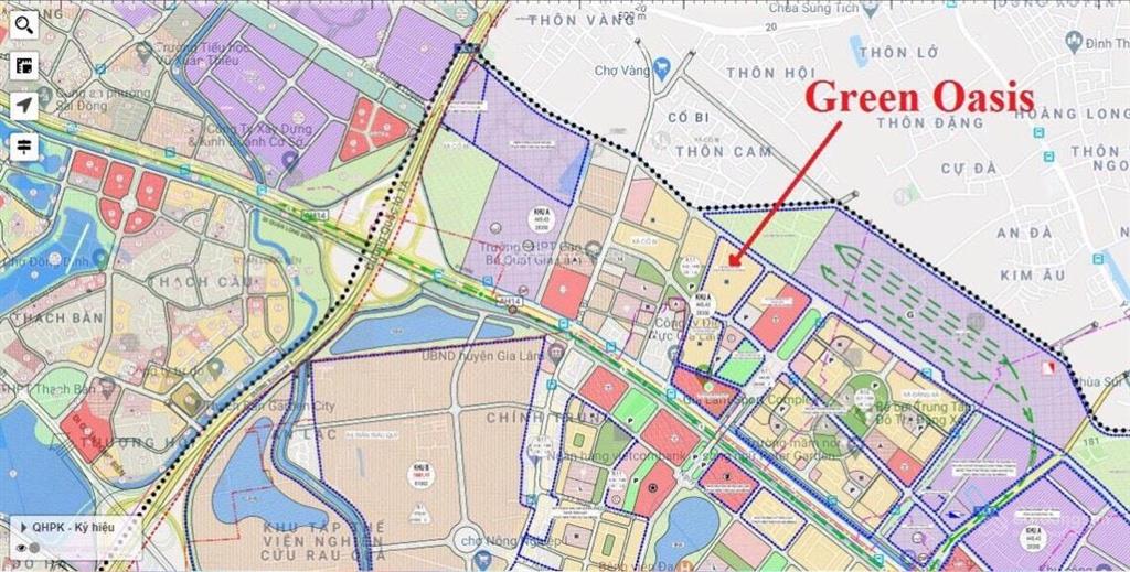 Suất ngoại giao dự án green little town cổ bi, gia lâm, hà nội.