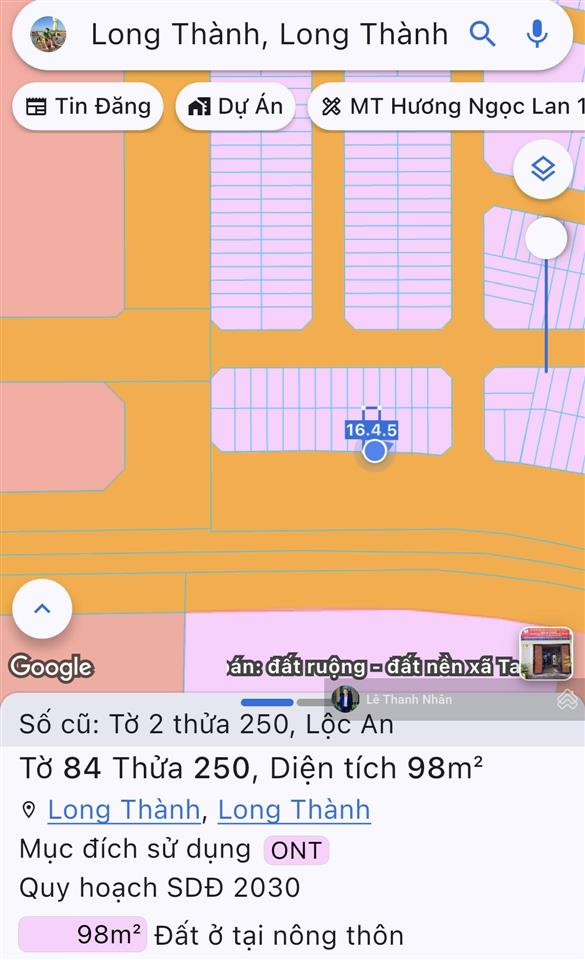 Bán cặp liên kế song hành dt 769 tại dự án stc long thành. trục đẹp nhất dự án