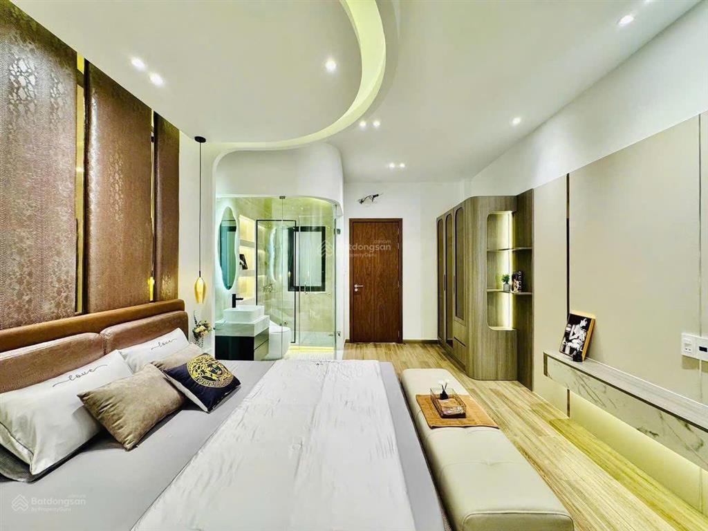 Nhà mới xây hẻm 8m phan anh, 4.5 x 15, 5 tầng btct, 5 pn, nội thất cao cấp, gần ngay cv phú lâm