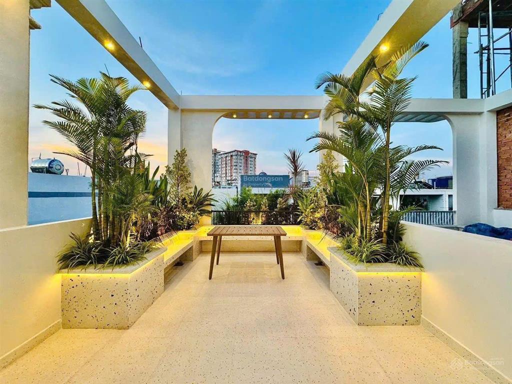 Nhà mới xây hẻm 8m phan anh, 4.5 x 15, 5 tầng btct, 5 pn, nội thất cao cấp, gần ngay cv phú lâm