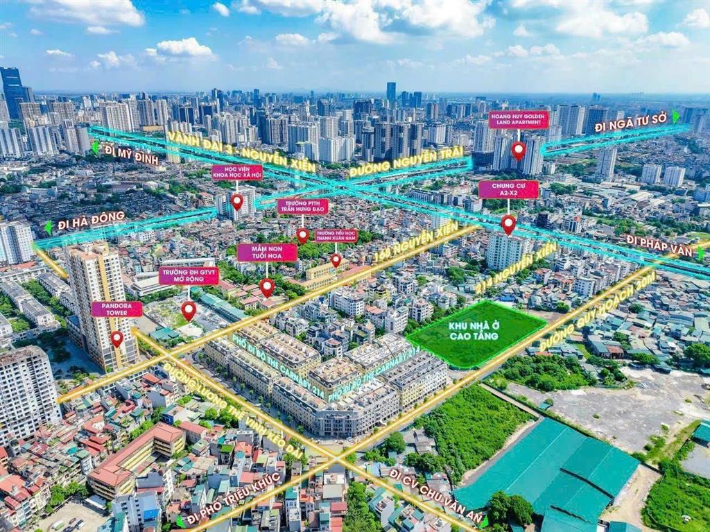 Qũy căn thương mại kí trực tiếp cđt dự án nhà ở xã hội n01 hạ đình,  0364 691 ***