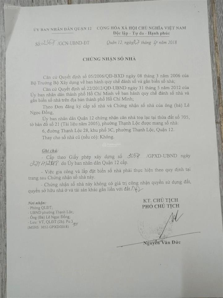 Tl28  nhà sổ hồng  2 lầu  ép cọc  đúc thật  1tỷ230tr