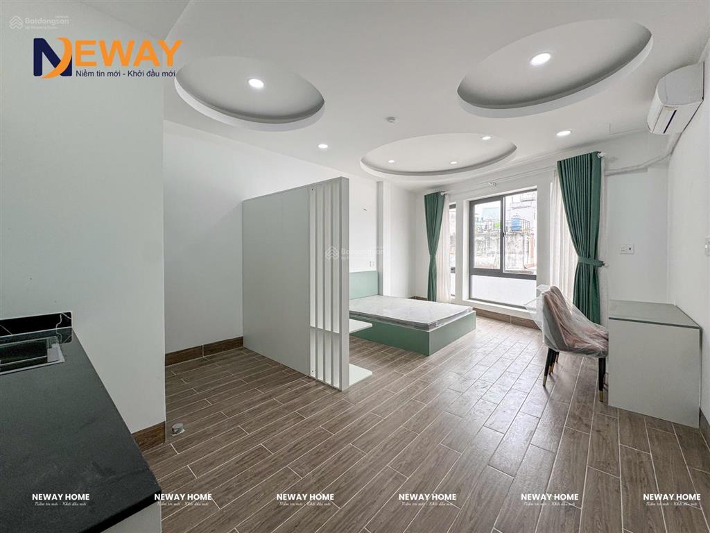 Cho thuê phòng tách bếp cửa sổ mới xây rộng 35m2 full nội thất, ngay gần đh văn hiến, đầm sen