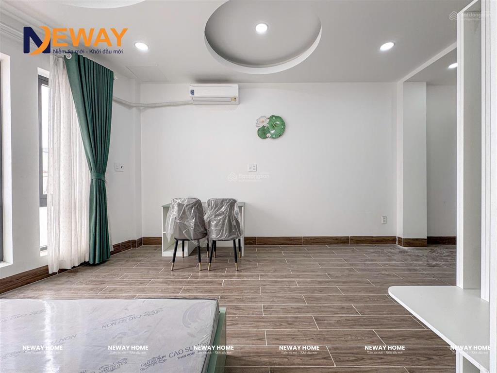 Cho thuê phòng tách bếp cửa sổ mới xây rộng 35m2 full nội thất, ngay gần đh văn hiến, đầm sen