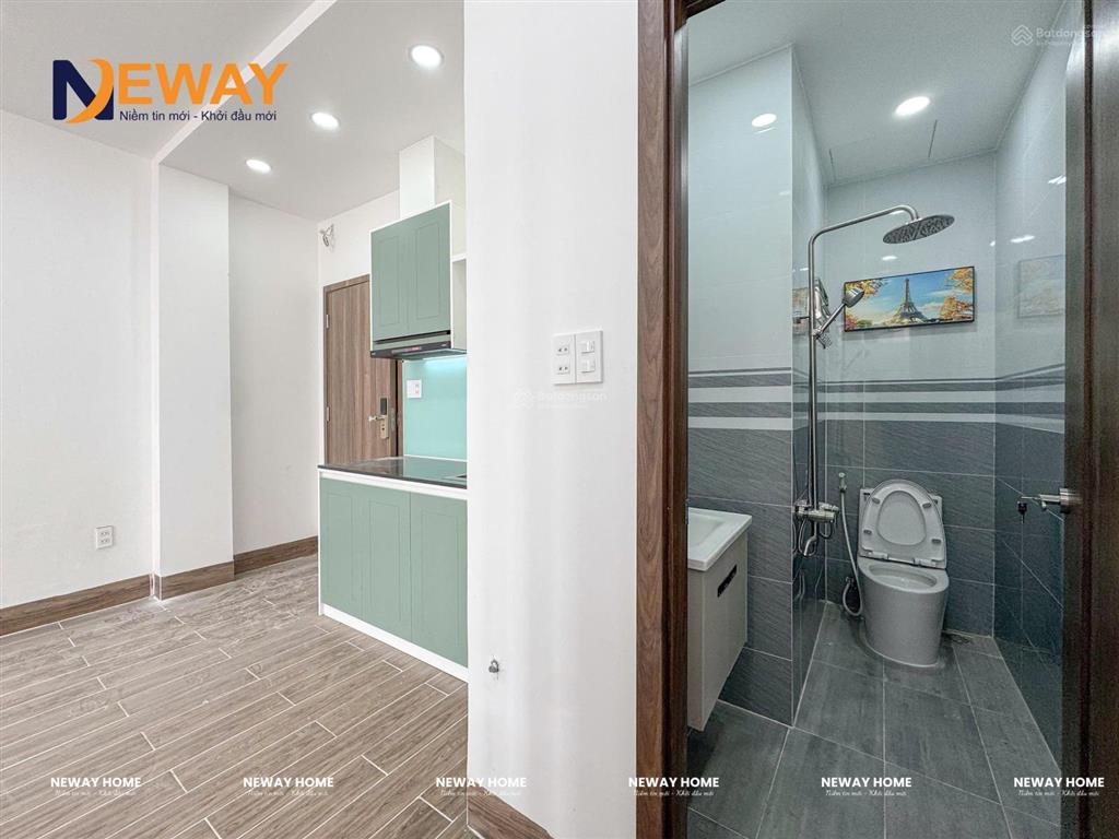 Cho thuê phòng tách bếp cửa sổ mới xây rộng 35m2 full nội thất, ngay gần đh văn hiến, đầm sen