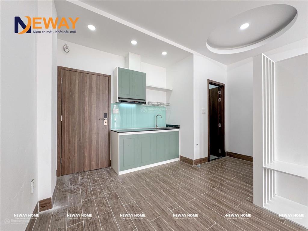 Cho thuê phòng tách bếp cửa sổ mới xây rộng 35m2 full nội thất, ngay gần đh văn hiến, đầm sen