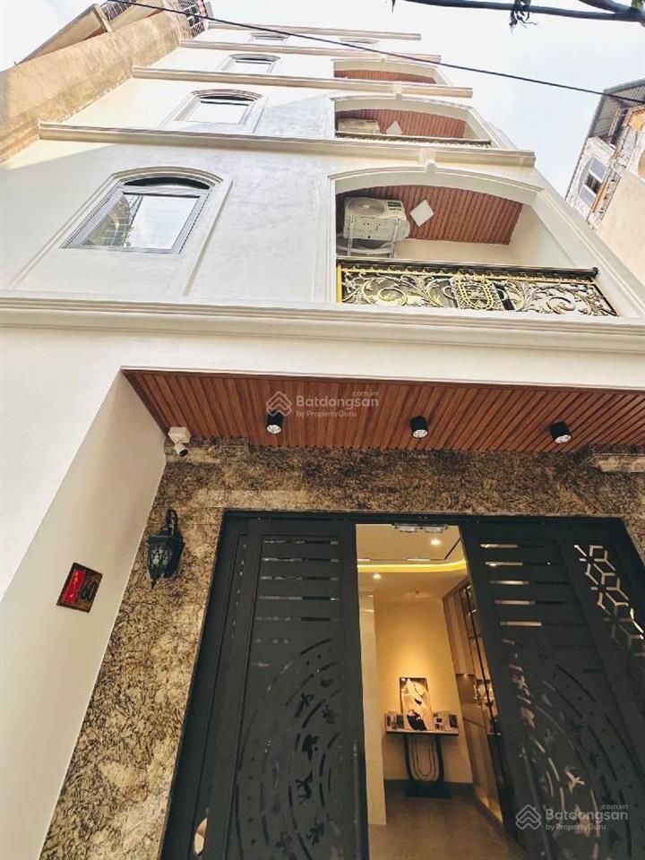 Nhà siêu đẹpfull nội thất cao cấpthang máygần phốkdvpthái thịnh 48m*8t*giá 14,9 tỷở cực sương