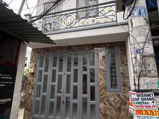 Nhà hẻm mới xây giáp ngã 4 bốn xã  hương lộ 2  quận bình tân